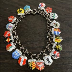 Vintage 925 sterling shields of Germany Bracelet